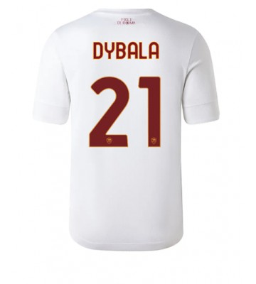 AS Roma Paulo Dybala #21 Bortedrakt 2022-23 Kortermet